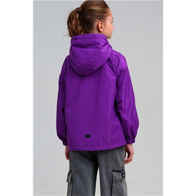 Куртка текстильная с полиуретановым покрытием для девочек (ветровка) PLAYTODAY, 1231509