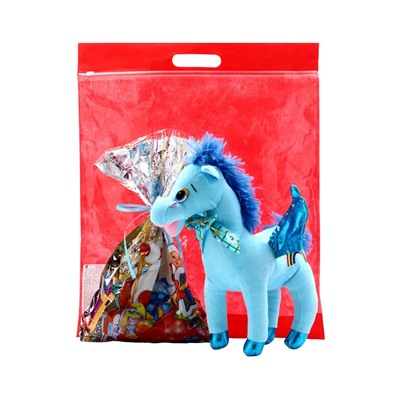 Сладкий новогодний подарок «Изумрудик», конфеты + игрушка, детский, 500 г