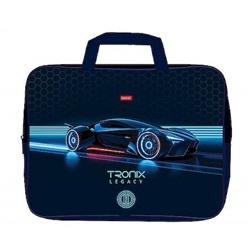 Папка А4 на молнии с ручками 350х265х75 мм "Троникс" расширенное дно (095014) 32112 Хатбер