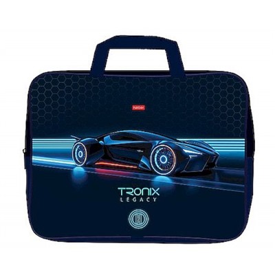 Папка А4 на молнии с ручками 350х265х75 мм "Троникс" расширенное дно (095014) 32112 Хатбер