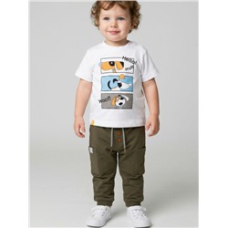 Брюки детские трикотажные для мальчиков, 2 пары в комплекте