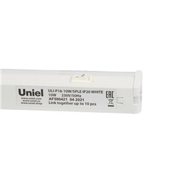 Фитосветильник для растений Uniel, светодиодный, 10 Вт, 572 мм, IP20, 220 В, с выключателем, полноспектральный
