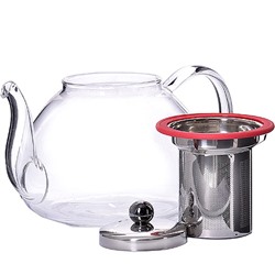 29347 Чайник стекло 1200 мл+ подогрев,сито МВ  (х12)