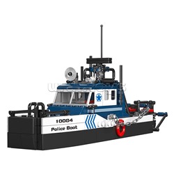 Конструктор "Полицейский борт" (413 дет.) в коробке
