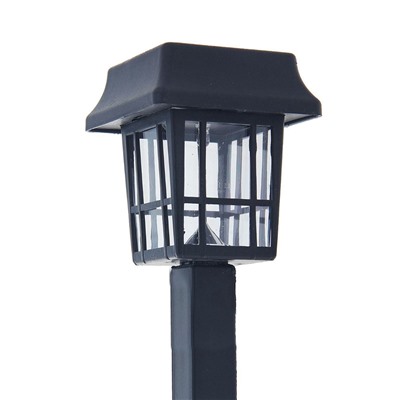 Садовый светильник на солнечной батарее «Фонарик», 1 LED, свечение белое