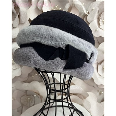 Регина замша Шапка женская (56-58)