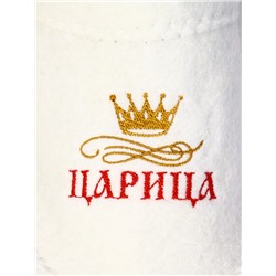 Тапочки для бани и сауны «Царица», войлок