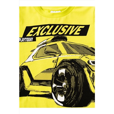 Фуфайка трикотажная для мальчиков (футболка) PLAYTODAY, 1239606