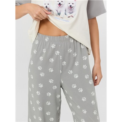 КОМПЛЕКТ ЖЕНСКИЙ (ФУТБОЛКА, БРИДЖИ) 592631