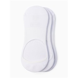 Следки спортивные с компрессией Resport, 3 пары, размер 35-38, белые