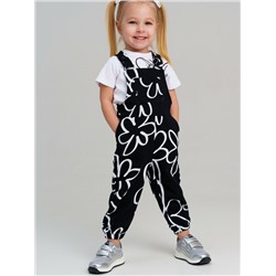 Полукомбинезон детский трикотажный для девочек