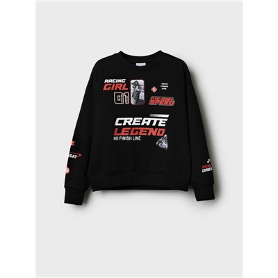 Толстовка трикотажная для девочек