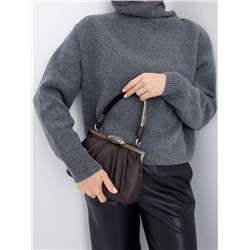 Сумка 2242S coffee Velina Fabbiano-Safenta