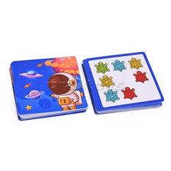 Игра настольная "Space push ball" в коробке