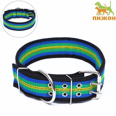 Ошейник четырехслойный, 75×5 см, разноцветный