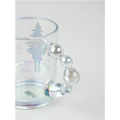 Кружка новогодняя стеклянная «Мечтать», 350 мл, голография