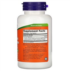 Now Foods, фитосомы куркумина, 60 вегетарианских капсул
