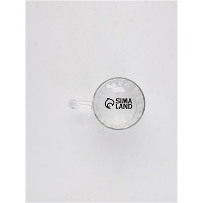 Кружка стеклянная «Кот», 350 мл