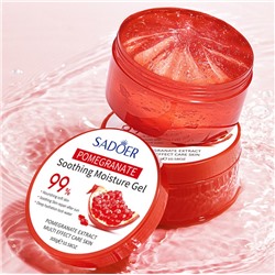 (ТРЕСНУТА КРЫШКА) Гель для тела и лица с Гранатом Sadoer, 300 гр.