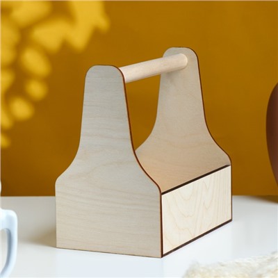 Подарочный ящик «Стелла», 20×12.5×20 см, деревянный, с ручкой