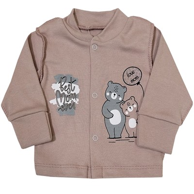 2187 Кофта (мишки) интерлок