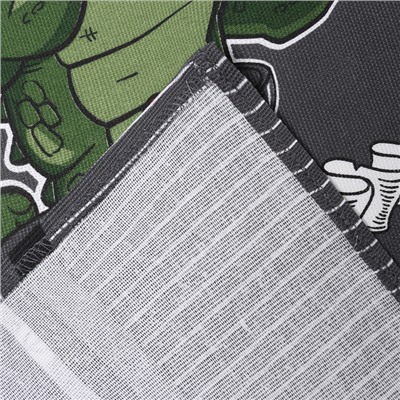 Фартук «Доляна. Главный на кухне», 70×60 см, рогожка,100% хлопок, 160 г/м²