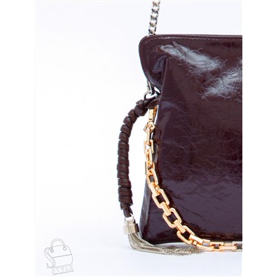 Сумка женская кожаная 6010-1L d.purple Polina&Eiterou  в Новосибирске