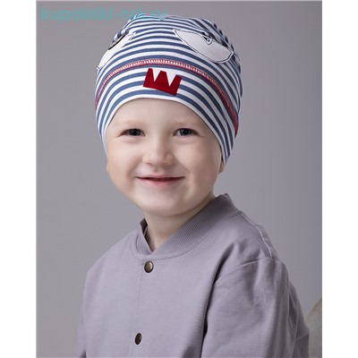 256 Ш Монстрик Колпак для мальчика (50-52)