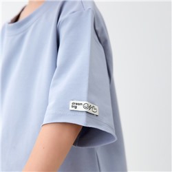 Футболка детская KAFTAN, размер 32 (110-116 см), серая