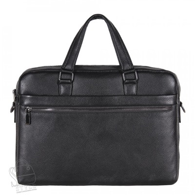 Портфель мужской кожаный 8222-8QH black Heanbag