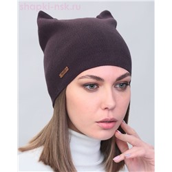 S 710 Шапка с ушками (56-58)