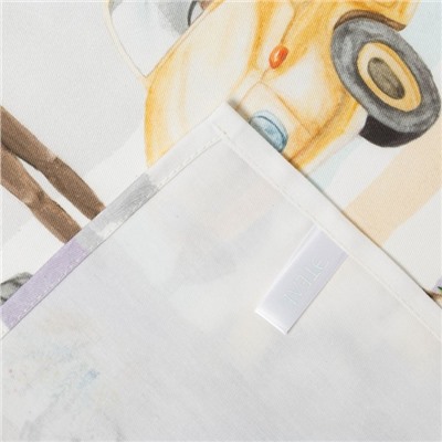 Фартук Этель Food market 70×60 см, 100% хлопок, саржа 190 г/м²