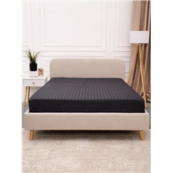 Простыня Микрофибра Страйп - Графит