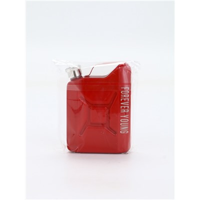 Фляжка для алкоголя forever young, нержавеющая сталь, 120 мл