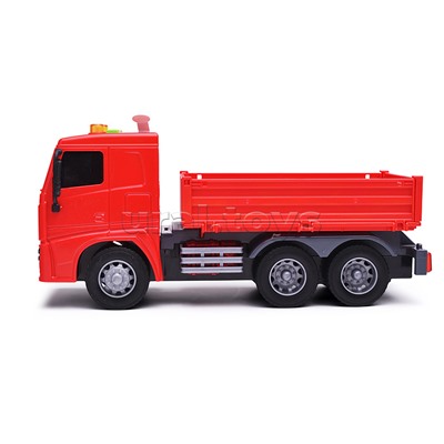 МАЗ, автомобиль бортовой инерционный (со светом и звуком) (в коробке)