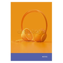Книги для записей А5 "My music" (145х210), 100л. 7БЦ, глянцевая ламинация