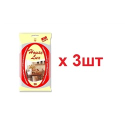 House Lux Влажные салфетки 30шт Универсальные антибактериальные 3шт
