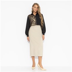 Рубашка из атласа и шёлка, Лабиринт обещаний (леопард)