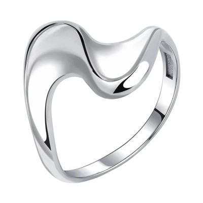 Кольцо из серебра без вставки, Л-11852