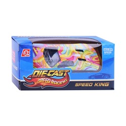 Машина "Графити-гонки" металл., в коробке