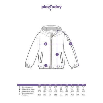 Куртка текстильная с полиуретановым покрытием для мальчиков (ветровка)
