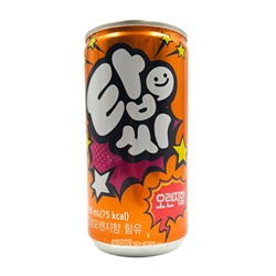 Газированный б/а напиток со вкусом апельсина Orange Topci Ilhwa, Корея, 190 мл