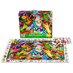 IQ Пазл с развивающей игрой 96 "Весёлая вечеринка в джунглях" 6+ (new)