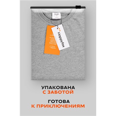 Детская однотонная футболка Happyfox