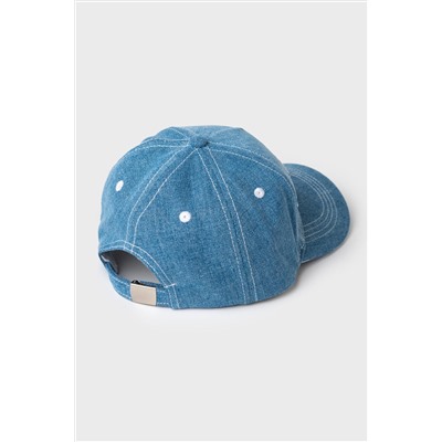 Кепка текстильная джинсовая для мальчиков PLAYTODAY, 1239664