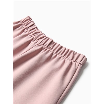 Комплект для девочки (жакет и брюки) MINAKU: PartyDress, пыльно-розовый, рост 128 см