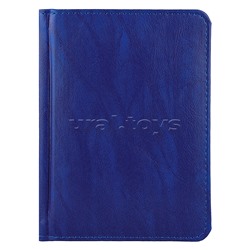 Ежедневник А6, 128л. недатир. "EVERYDAY CHRONICLES - BLUE" кожзам (синий)