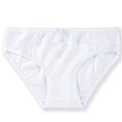 5510-01 Трусы для девочек белые (BAYKAR)