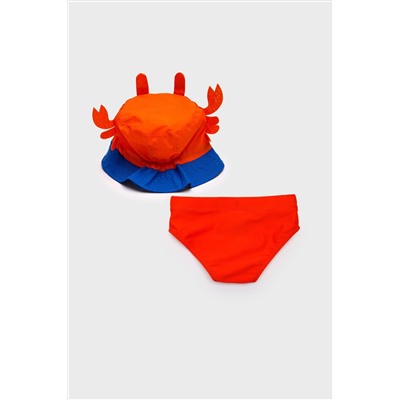 Комплект детский для мальчиков: плавки трикотажные, панама текстильная PLAYTODAY, 1126222