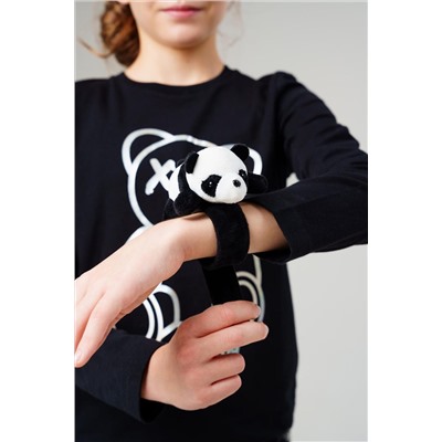 Игрушка-браслет меховой на руку - Панда PLAYTODAY, 1226943